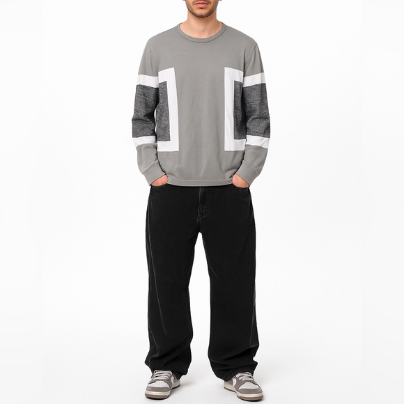 ASOS Other - ASOS Color Blocked 100% Cotton Classic Pullover Sweater Size Large